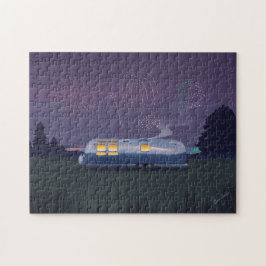 Trailer Silver RV & Night Sky Puzzle