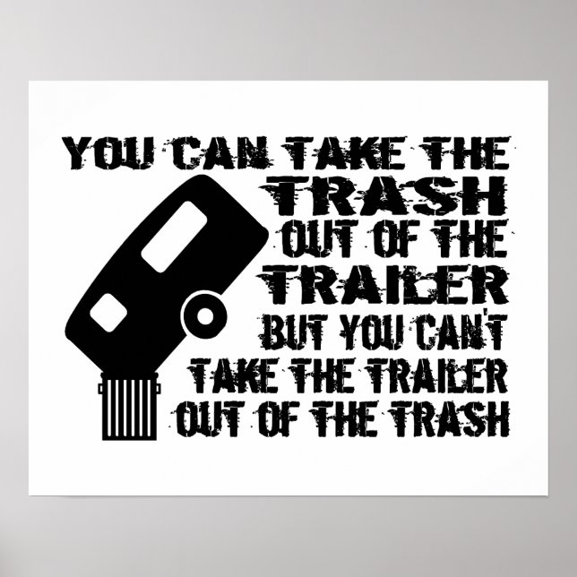 Trailer Trash Poster (Vorne)