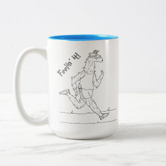Trailpaca Feelin es Kaffee-Tasse Zweifarbige Tasse