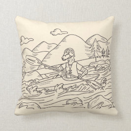 Trailpaca Kajak kakifarbiges Aventure Kissen