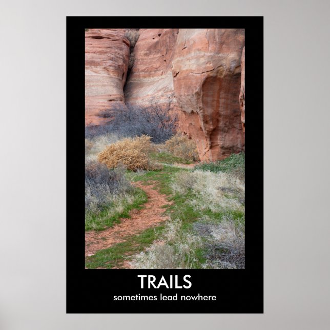 TRAILS Demotivationspaket Poster (Vorne)