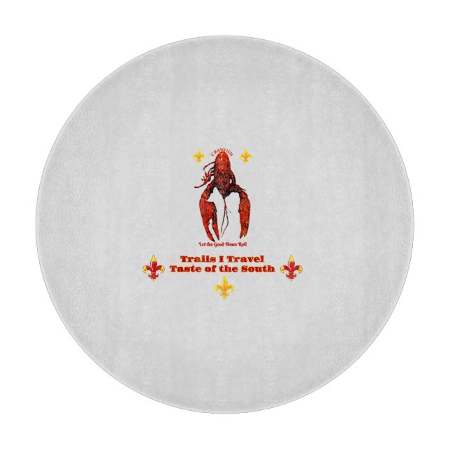 Trails I Travel Cutting Board Schneidebrett (Vorderseite)