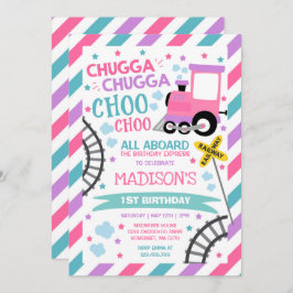 Train Birthday Invite Chugga Chugga Choo Choo Einladung
