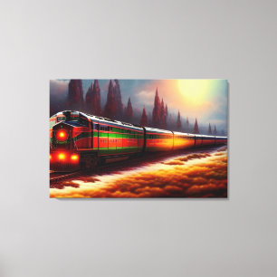 Train Canvas Print Leinwanddruck