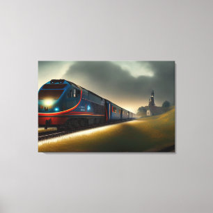 Train Canvas Print Leinwanddruck