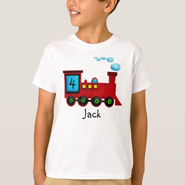 Train ChooChoo Birthday T - Shirt (Vorderseite)