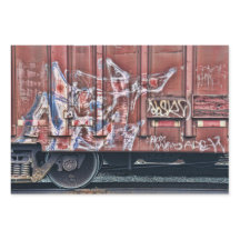 Train Graffiti Grunge Colorful Urban Street Art