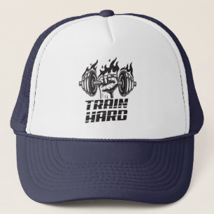 Train Hard Barbells Truckerkappe