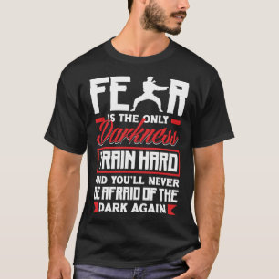 Train Hard Don't Aikido Karate Jiu Jitsu T-Shirt