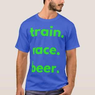 Train Race Beer s for Runner Trainers Joggers and T-Shirt