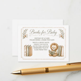 Train Safari Baby Sprinkle Bücher Baby Karte