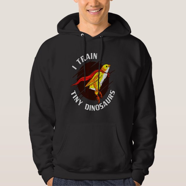 Train Tiny Dinosaurs Chicken   Hoodie (Vorderseite)