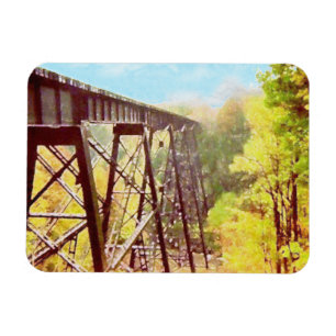 Train Trestle Magnet