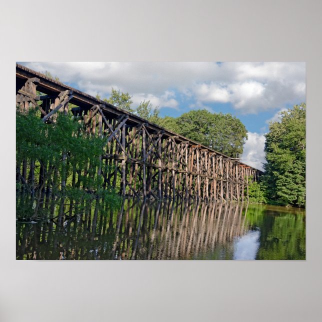 Train Trestle Poster (Vorne)