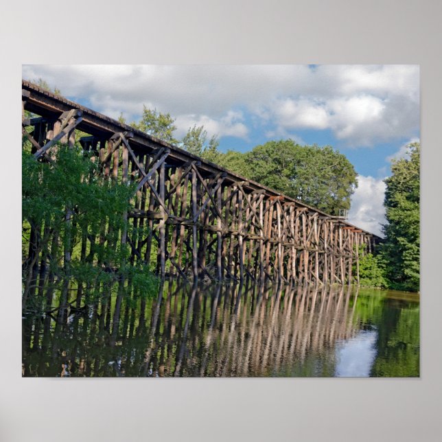 Train Trestle Poster (Vorne)