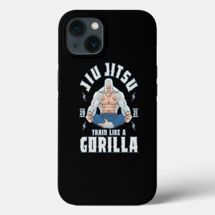 Train wie ein Gorilla BJJ Brasilianer Jiu Jitsu iPhone 13 Hülle