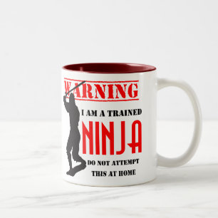 Trained Ninja Zweifarbige Tasse
