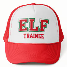 TRAINEE Christmas ELF Trucker Hat