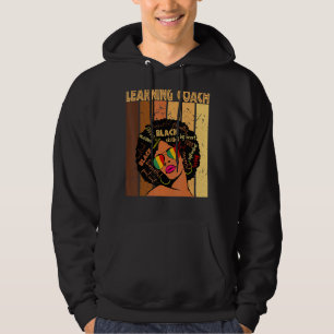 Trainer Afro American Black History Hoodie