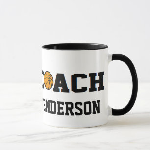 Trainer-Basketball - personalisiert Tasse