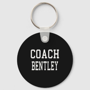 Trainer Bentley Maßgeschneidertes Fußball- Fußball Schlüsselanhänger