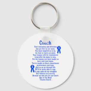 Trainer danken Ihnen Schlüsselanhänger