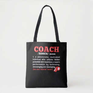 Trainer-Definitions-lustiges Team coachte