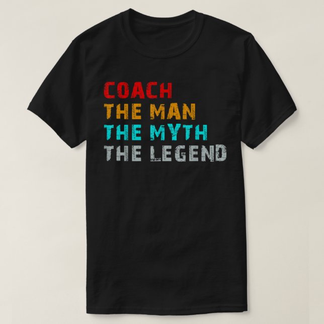 Trainer den Mann, den Mythos, den T - Shirt der Le (Design vorne)