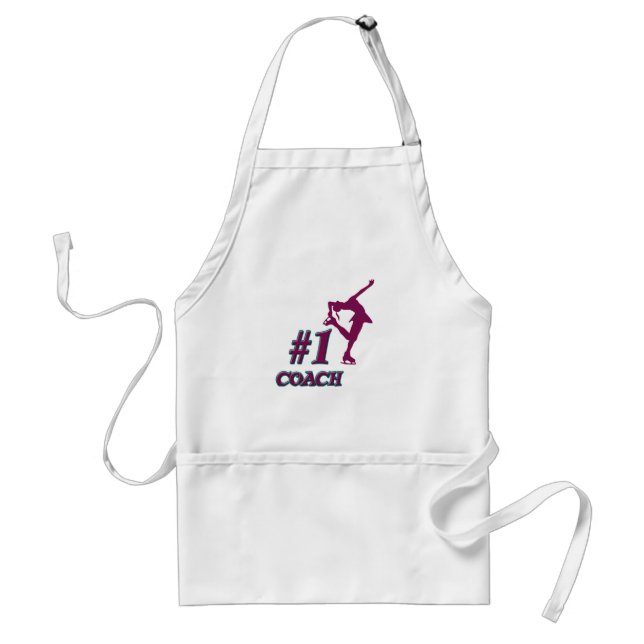 Trainer der Zahl-#1 Schürze (Vorne)
