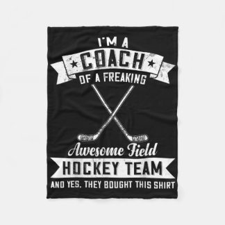 Trainer einer verdammt großartigen Feldhockey-Mann Fleecedecke