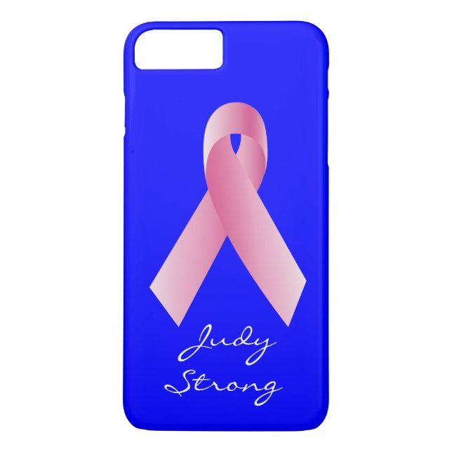 Trainer für die Ursache_Big Pink Ribbon_personalis Case-Mate iPhone Hülle (Rückseite)