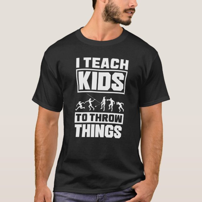 Trainer für Feldbahn und Feldbahn ich lehre Kinder T-Shirt (Vorderseite)