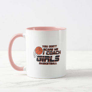 Trainer-Mädchen-Basketball-Sport-Geschenk Tasse