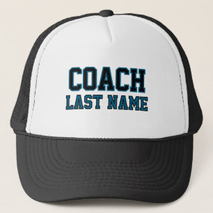 Trainer personalisierter Nachname Truckerkappe
