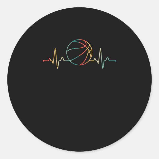 Trainer Trainer Trainer Fans Basketball Runder Aufkleber (Vorderseite)