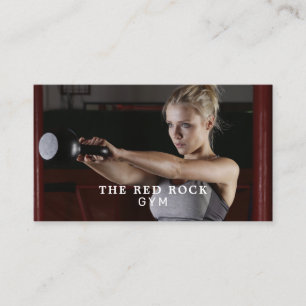 Trainerinnen, Personal Trainer, Fitnesslehrer Visitenkarte