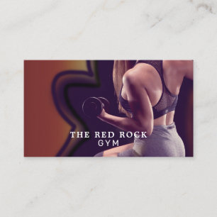 Trainerinnen, Personal Trainer, Fitnesslehrer Visitenkarte
