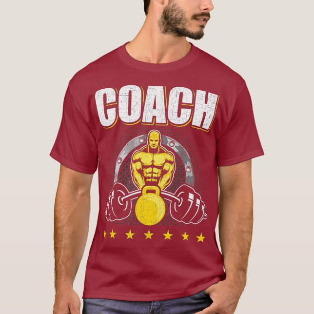 Trainerwohnung Bodybuilding T-Shirt (Vorderseite)