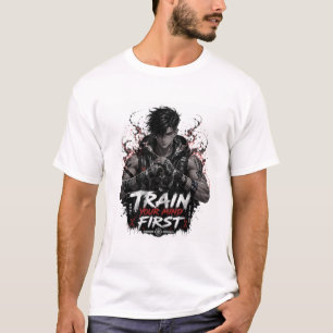 Trainiere deinen Geist zuerst Anime-Gym-Shirt Du T-Shirt