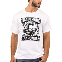 Trainiere Hart Bleib Bescheiden – Gym Mindset Bala