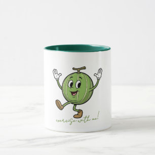 Trainiere mit mir Glückliche Wassermelone Tasse