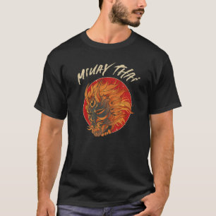 Trainiere wie ein Biest Muay Thai Thai Boxing Oni- T-Shirt