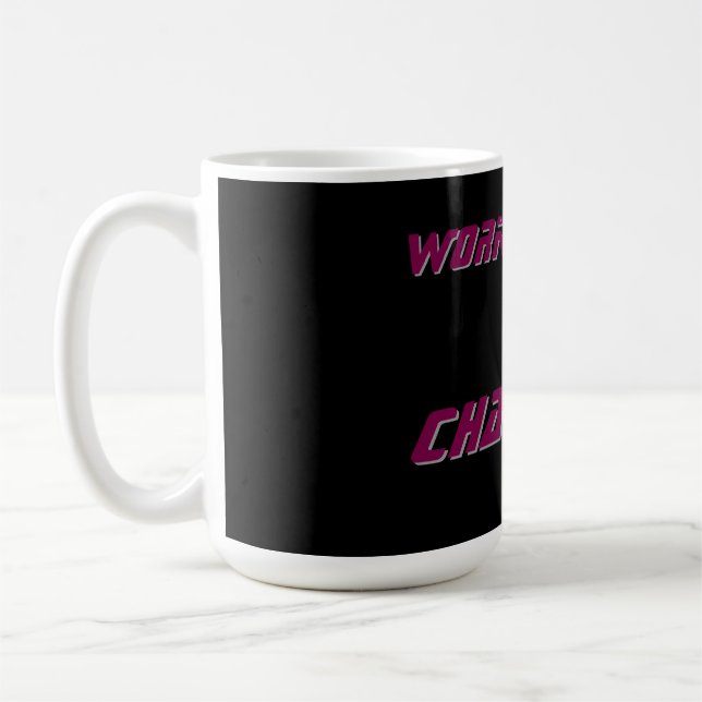 "Trainiere" wie ein Champion-Serie Kaffeetasse (Links)