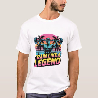 Trainiere wie eine Legende – Urban Street Gymwear  T-Shirt