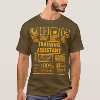 TRAINING ASSISTANT NICE DESIGN 2017 Classic TShirt