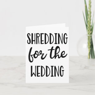 Training für Hochzeitbride Gymnastik _1 Karte