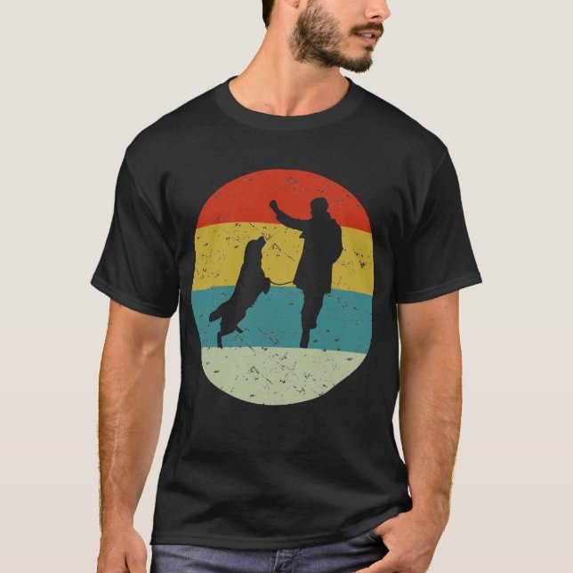 Training für meinen Hund T-Shirt (Vorderseite)