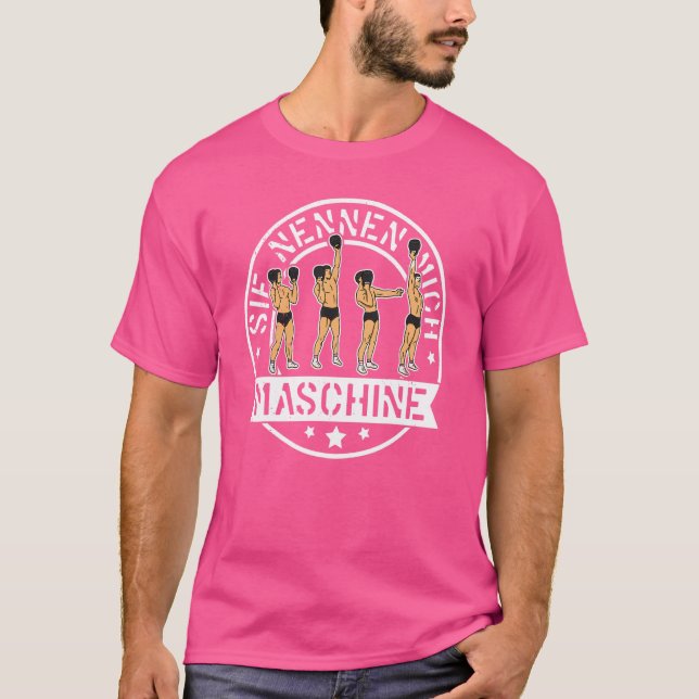 Training Kettlebell Dumbbell T-Shirt (Vorderseite)