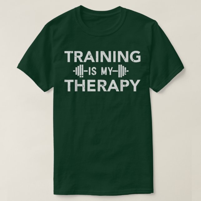 Training meiner Therapie Arbeit Inspiration Moti T-Shirt (Design vorne)