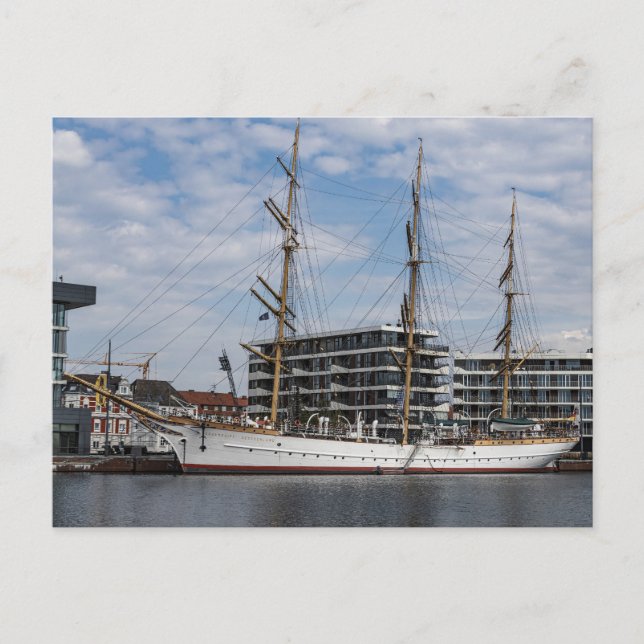 Training ship Germany Postkarte (Vorderseite)